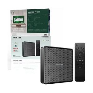 اندروید باکس گرین لاین مدل GNANDTVBOX ظرفیت 16 گیگابایت با ریموت