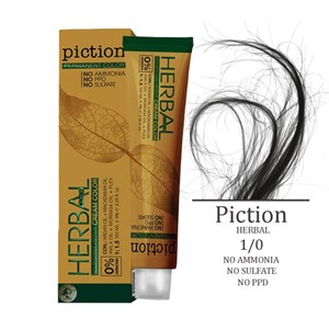 رنگ مو بدون آمونیاک پیکشن PICTION شماره 1.0 مشکی
