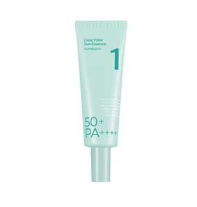 ضد آفتاب آبرسان و تسکین دهنده بایو نامبوزین Numbuzin Clear Filter Sun Essence شماره 1 حجم 50 میل