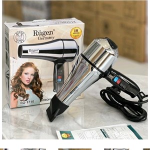 سشوار حرفه ای روگن RU-1710 ساخت آلمان (اصلی) 3000وات واقعی تمام استیل