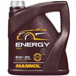 روغن موتور خودرو بنزینی، هیبریدی مانول مدل 7511 SN 5W-30 حجم 4 لیتر