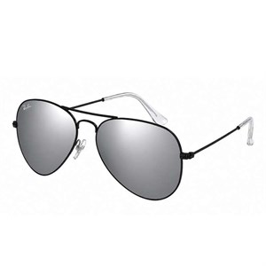 عینک آفتابی خلبانی (Aviator) مدل شیشه جیوه آینه ای RB3025