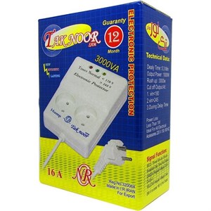 محافظ ولتاژ یخچال تک نور مدل P2-1.25