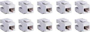 D-Link Cat 6 UTP کیستون جک (بسته 10 عددی)