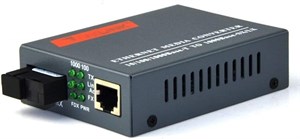 مدیا کانورتور فیبر نوری تک کور نت لینک HTB-GS-03-NETLINK