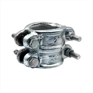 بست فشارقوی کمپرسوری سایز 2 اینچ دوبل چهار پیچ SL80 برند TDR