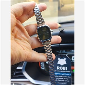ساعت مچی زنانه کاسیو اولدمانی CASIO موتور ژاپن صفحه سبز