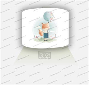 دیوارکوب طرح روباه کد D-Animals-107