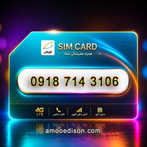 سیمکارت اعتباری(کارت فعال سازی بدون پوکه) رند همراه اول 3106-714918