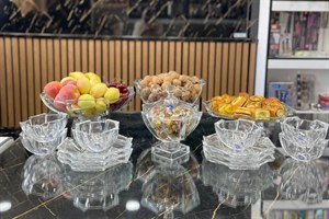 سرویس پذیرایی طرح کریستال 36 نفره اسکوئر
