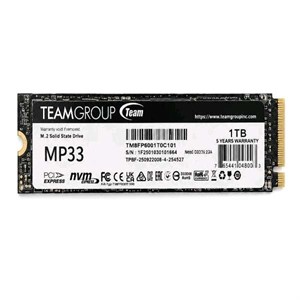 اس اس دی اینترنال PCIe Gen3 x4 تیم گروپ مدل TM8FP6001T0C101 M2 ظرفیت 1 ترابایت