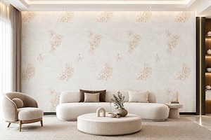 کاغذدیواری رنگ روشن قابل شست وشو