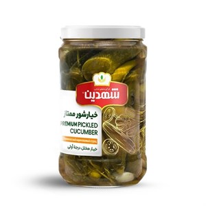 خیارشور ممتاز شهدین - 660 گرم 