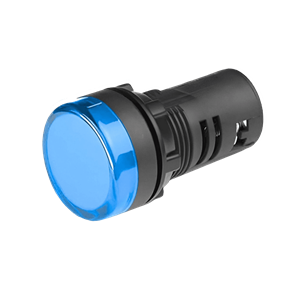 چراغ سیگنال تابلویی 220 ولت آبی مدل ND16-22BS/4 BLUE 220V
