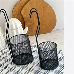 جا قاشقی گرد آویز دار فلزی هلن
