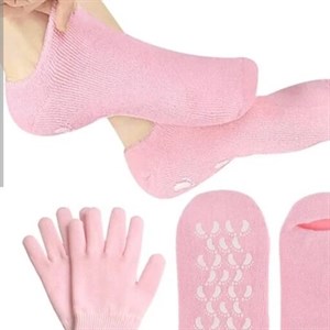 پک جوراب و دستکش سیلیکونی (نرم کننده قوی دست و پا ترمیم کننده ترک)