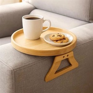 سینی مبلی پایه تاشو چوبی تخته سرو مبلی