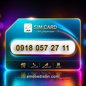 سیمکارت اعتباری(کارت فعال سازی بدون پوکه) رند همراه اول 11-27-057918