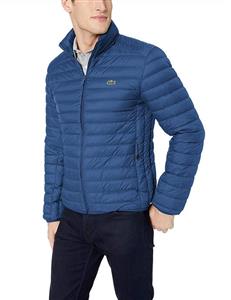 Lacoste Men's Nylon Easy Pack Down Jacket 