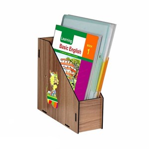 نظم دهنده کتاب و مجله چوبی مدل 10650