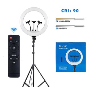 رینگ لایت پایه دار مدل RL18