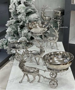 سرویس پذیرایی گوزن کالسکه نقره ای