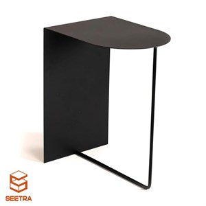 میز عسلی نیم دایره آهنی مدل MA03