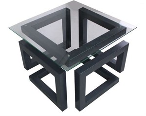 میز عسلی طرح مکعبی مدل MA01