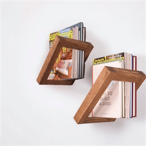 جا کتابی مربعی چوبی مدل KD01