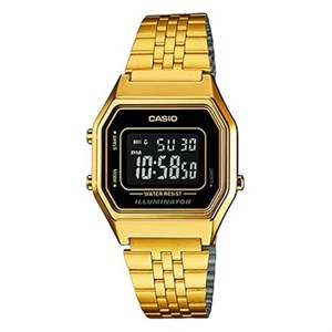 ساعت مچی دیجیتال کاسیو Casio مدل LA680WGA-1B با کرنومتر و نور LED