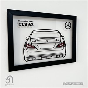تابلو پلکسی طرح بنز CLS