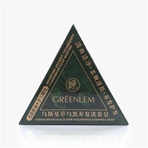 شامپو جامد (صابون) ضدریزش و پرپشت کننده گرین لم Green Lem وزن 120 گرم
