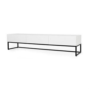 میز تلویزیون هیراد مدل TV128-MDF مناسب برای تلویزیون تا 70 اینچ