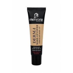 کرم پودر تیوپی مهرونا مدل Derma Make-Up Cover SPF15