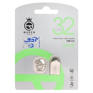 فلش 32GB USB2 Queen Knob نقره ای