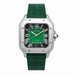 ساعت مچی کارتیه دسانتوس مردانه سبز Cartier-G