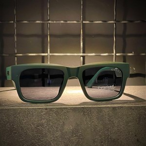 عینک GUCCI فریم کائوچویی سبز / شیشه دودی کد 8491