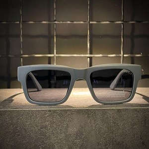 عینک GUCCI فریم کائوچویی طوسی / شیشه دودی کد 8491