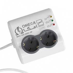 محافظ برق 2 راهی امگا طول 2 متر  P4000 10A