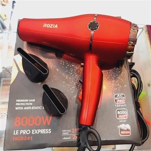 سشوار روزیا 2800 وات موتور سنگین و فوق العاده باکیفیت .