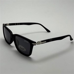 عینک آفتابی پلاریزه پرسول PERSOL مستطیلی لولا فنری کد P 8016 - عینک رانندگی - سایز متوسط