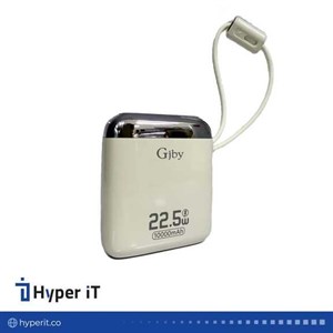 پاوربانک 22.5 وات گجبی مدل R59P ظرفیت 10000 میلیآمپرساعت