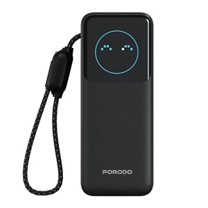 پاوربانک پرودو Porodo مدل PDPBFCH0101BK ظرفیت 20000mAh توان 100W