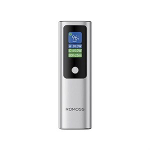 پاوربانک PD و فست شارژ Romoss 10000mAh مدل PPU10-128-S533H 130W - خاکستری (گارانتی متین)