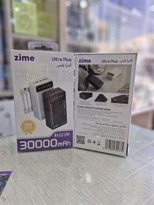 پاوربانک 30000 میلی آمپر زیم مدل Zime B10a