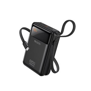 پاوربانک PD و فست شارژ Yesido 20000mAh مدل YP97 65W - مشکی (...