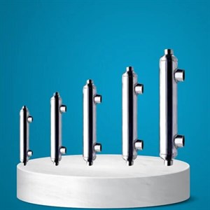 مبدل حرارتی استیل استخر (مدل پوسته و لوله ) در ابعاد مختلف با استیل 316،304