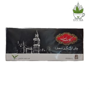 چای سیاه کیسه ای گلستان ارل گری-پک 25 عددی