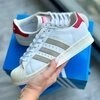 آدیداس سوپر استار سفید قرمز - Adidas super star white red