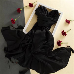 شال کریستال مشکی تک